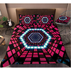 Colorful Tie Dye Duvet Cover Set Boho Hippie Bedding Set Rainbow Tie Dyed Comforter Cover Queen 3 Pieces for Kids Teens Adults 1 miniinthebox