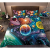 Colorful Tie Dye Duvet Cover Set Boho Hippie Bedding Set Rainbow Tie Dyed Comforter Cover Queen 3 Pieces for Kids Teens Adults 1 miniinthebox