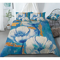Colorful Tie Dye Duvet Cover Set Boho Hippie Bedding Set Rainbow Tie Dyed Comforter Cover Queen 3 Pieces for Kids Teens Adults 1 miniinthebox