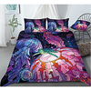 Colorful Tie Dye Duvet Cover Set Boho Hippie Bedding Set Rainbow Tie Dyed Comforter Cover Queen 3 Pieces for Kids Teens Adults 1 miniinthebox