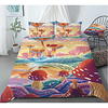Colorful Tie Dye Duvet Cover Set Boho Hippie Bedding Set Rainbow Tie Dyed Comforter Cover Queen 3 Pieces for Kids Teens Adults 1 miniinthebox