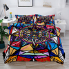 Colorful Tie Dye Duvet Cover Set Ethnic Bohemian Flower National style 2/3 Piece Bedding Set with 1 or 2 Pillowcase(Single Twin only 1pcs) miniinthebox