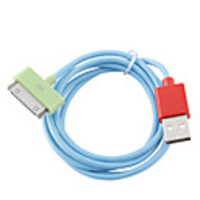 Colorful Universal Data Line for iPad 2 iPhone 3G 3GS 4G - Blue