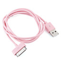 Colorful Universal Data Line for iPad 2 iPhone 3G 3GS 4G - Pink