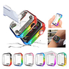 Colorful Watch Case For Apple Watch Series 6 SE 5 4 3 2 1 Rainbow Soft Tpu Watch Cover For iWatch 38MM 42MM 40MM 44MM TPU Watch Screen Protector miniinthebox