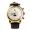 Colouring Stainless Steel Self-Winding Mechanical Wristwatch White Black
