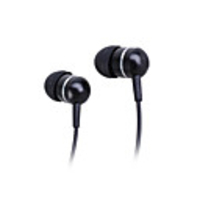 Compact In-Ear Earphones (Black)