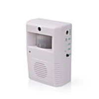 Compact Wireless Infrared Motion Detecting Door Chime with DIY Chime Sound Recorder
