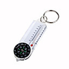 Compass Keychain with Thermometer