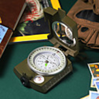 Compasses Compass Metal Army Green