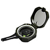 Compasses Military Professional Noctilucent Impact Resistant and Waterproof Metal Sighting Navigation Compasses ABS Camping / Hiking / Caving 1 pcs 87 cm Army Green