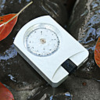 Compasses Outdoor Portable Compass Metal Outdoor Exercise Camping / Hiking / Caving Traveling White