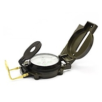Compasses Portable Dst - Trip Distance Multi-functional Glasses Camping / Hiking Camping / Hiking / Caving Traveling 1 pcs Army Green