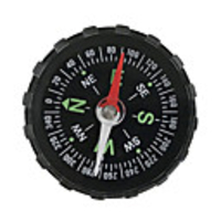 Compasses Waterproof Compass Convenient Plastic Camping / Hiking Camping / Hiking / Caving Traveling 1 pcs Black