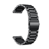 compatible for vivoactive 4s bands,  18mm quick release stainless steel metal watch strap compatible for garmin vivoactive 4s (40mm),  vivomove 3s (39mm) smartwatch,  black miniinthebox