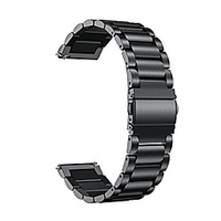 compatible for vivoactive 4s bands,  18mm quick release stainless steel metal watch strap compatible for garmin vivoactive 4s (40mm),  vivomove 3s (39mm) smartwatch,  black miniinthebox