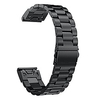 compatible with garmin fenix 5 plus/6 pro watch band,  22mm stainless steel replacement watch band for fenix 6/6 pro/fenix 5/5 plus/forerunner 935/945/approach s60(black) miniinthebox