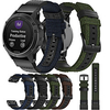 Compatible with Garmin Fenix 6 Watch Strap,  Easy Fit 22mm Nylon Replacement Watch Band for Fenix 6/Fenix 6 Pro/Fenix 5/Fenix 5Plus Smartwatch miniinthebox