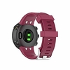 compatible with garmin forerunner 45 bands women men forerunner 45s wristband,  silicone replacement fitness strap watch band bracelet for garmin forerunner 45 smartwatch (liquor red)