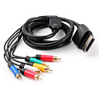 Component AV Cable for Xbox 360 (8ft,  Black)
