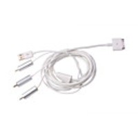 Composite AV Cable for iPad,  iPad 2 and iPhone 3G/3GS/4G