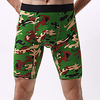 Compression Shorts Boxer Brief Bottoms Quick Dry Breathability Wearable Comfortable Autumn / Fall Spring Nylon Camping / Hiking Camping / Hiking / Caving Traveling Black Green Blue / Winter / Camo