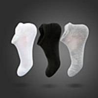 Compression Socks Athletic Sports Socks 3 Pairs Tab Short Men