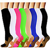 Compression Socks Athletic Sports Socks 8 pairs Long Men