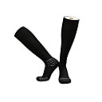 Compression Socks Athletic Sports Socks Running Socks 1 Pair Tube Socks Socks Compression Socks Breathable Sweat-wicking Comfortable Running Active Training Jogging Sports Color Block Chinlon White