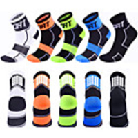 Compression Socks Athletic Sports Socks Running Socks 5 Pairs Men