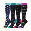 compression socks for women amp; men - 4 pairs best for running,  flight,  nurse