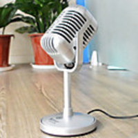 Condenser Microphone Karaoke Retro Microphone Computer Song Recording K Song Words Computer Microphone Voice