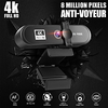 Conference PC Webcam Autofocus USB Web Camera Laptop Desktop For Office Meeting Home With Mic 1080P HD Web Cam 8802 4K Version miniinthebox