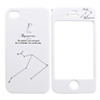 Constellation Design Full Body Case for iPhone 4/4S - Aquarius