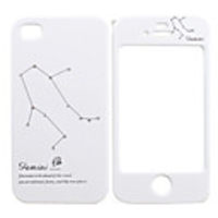 Constellation Design Full Body Case for iPhone 4/4S - Gemini