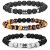 constellation zodiac bead bracelet pisces horoscope jewelry for men women lucky blessing beaded bracelets wristband