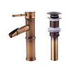 Contemporary Centerset Ceramic Valve Single Handle One Hole Antique Copper,  Faucet Set