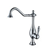 Contemporary Modern Centerset Widespread Ceramic Valve Two Handles One Hole Chrome,  Bathroom Sink Faucet