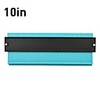 Contour Gauge 10 Inch Irregular Profile Duplicator for Woodworking Shape Tracing Template Measuring Tool Profile Jig Guide Pipe Tile Frame Gauge Metal Welding Fabrication Silhouette Extraction Measure