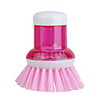 Convenient Dishwashing Brush with Automatic Detergent Dispenser (Assorted Color)