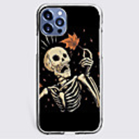 Cool Skulls Case For Apple iPhone 12 iPhone 11 iPhone 12 Pro Max Unique Design Protective Case Shockproof Back Cover TPU