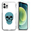 Cool Skulls Case For Apple iPhone 12 iPhone 11 iPhone 12 Pro Max Unique Design Protective Case with Screen Protector Shockproof Back Cover TPU
