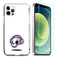 Cool Skulls Case For Apple iPhone 12 iPhone 11 iPhone 12 Pro Max Unique Design Protective Case with Screen Protector Shockproof Back Cover TPU