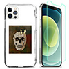 Cool Skulls Case For Apple iPhone 12 iPhone 11 iPhone 12 Pro Max Unique Design Protective Case with Screen Protector Shockproof Back Cover TPU