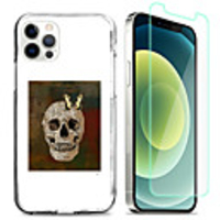 Cool Skulls Case For Apple iPhone 12 iPhone 11 iPhone 12 Pro Max Unique Design Protective Case with Screen Protector Shockproof Back Cover TPU