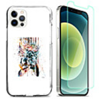 Cool Skulls Case For Apple iPhone 12 iPhone 11 iPhone 12 Pro Max Unique Design Protective Case with Screen Protector Shockproof Back Cover TPU