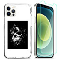 Cool Skulls Case For Apple iPhone 12 iPhone 11 iPhone 12 Pro Max Unique Design Protective Case with Screen Protector Shockproof Back Cover TPU