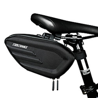 CoolChange 0.8/2.5 L Bike Saddle Bag Large Capacity Waterproof Reflective Logo Bike Bag Nylon 600D Ripstop PU Bicycle Bag Cycle Bag Cycling Mountain Bike MTB Bike / Bicycle Bike / Cycling miniinthebox