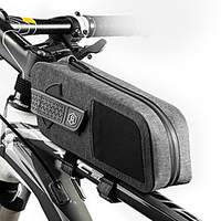 CoolChange Bike Frame Bag Top Tube Reflective Adjustable Rain Waterproof Bike Bag TPU Bicycle Bag Cycle Bag Outdoor Exercise School Scooter