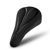 CoolChange Bike Seat Saddle Cover / Cushion Breathable Padded Nondeformable Sponge Silica Gel Cycling Road Bike Mountain Bike MTB Folding Bike Black / Red Black Black / Blue